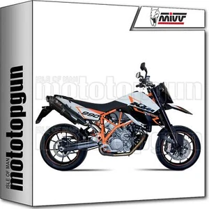 MIVV KT.005.L9 exhaust hom suono black ktm 990 supermoto r 2010 10 - Picture 1 of 3