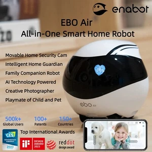 Enabot EBO Air Moving Home Security Camera APP Control Wireless Companion Robot - Picture 1 of 16