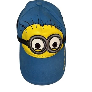 Universal Studios Despicable Me Minions Kids Adjustable Baseball Cap GUC - Picture 1 of 5
