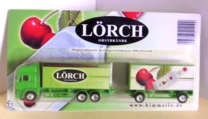 °° Lörch Obstbrände - LKW - MAN - Hängerzug - Werbung - Sammlung °° - Bild 1 von 3
