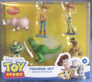 TOY STORY playset JC Penney DISNEY lot 6 figurines Buzz Woody 9cm Jessie 8cm Rex - Imagen 1 de 3