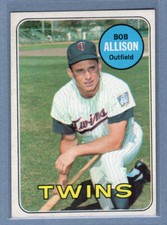 1969 Topps #30 Bob Allison (c) EX-MT  GOWABB