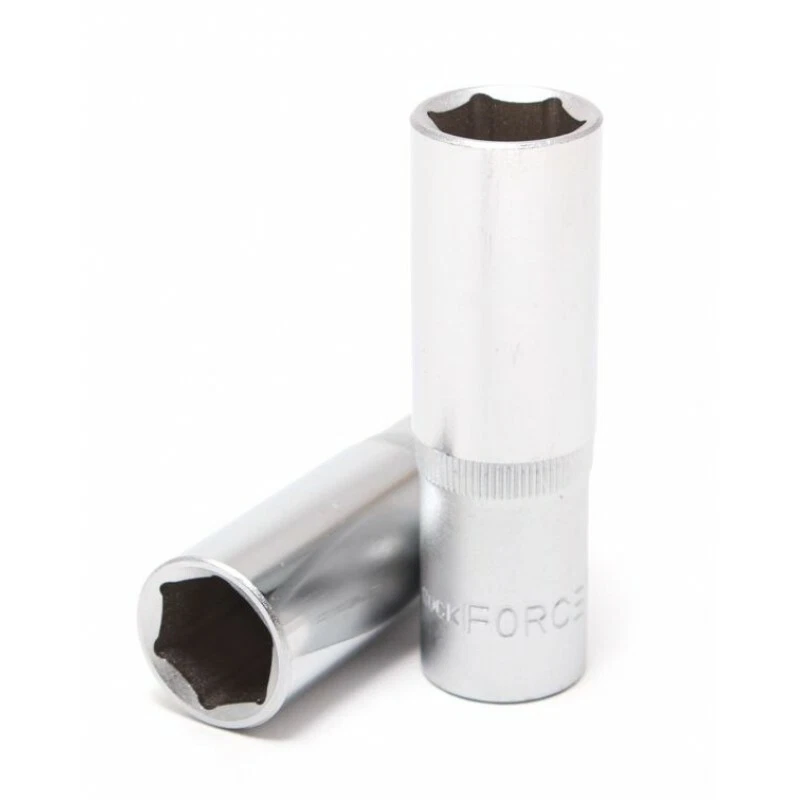 Douille longue 6 pans 1/4 Chrome-Vanadium 12 mm  L 47 mm - Photo 1/1