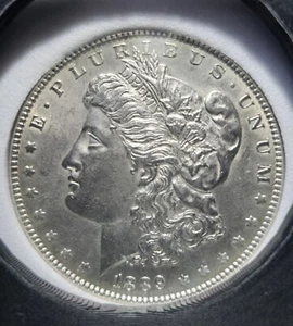 1889 P Morgan Silver Dollar GEM BU (VAM) FREE SHIPPING, #00800037 - Picture 1 of 9