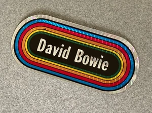 David Bowie Sticker Prisma Regenbogen Aufkleber....Vintage. - Bild 1 von 2
