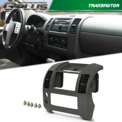 For 05-20 Nissan Frontier Center Dash Console Instrument Panel Cluster Lid Bezel - Image 1 of 4