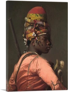 ARTCANVAS Bashi-Bazouk 1868 Canvas Art Print by Jean Leon Gerome - Picture 1 of 14