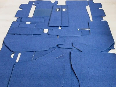 MERCEDES W113 Pagode 230SL 250SL 280SL Manual+automatic fit Carpet 20 pcs BLUE Foto 1 de 4