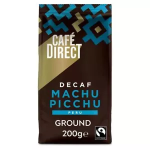 Caf Direct Decaf Machu Picchu Peru Ground Coffee 200g - 1 Pack - Picture 1 of 1