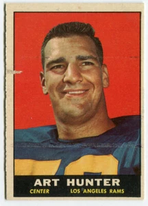 1961 Topps #53 Art Hunter Los Angeles Rams - Picture 1 of 2