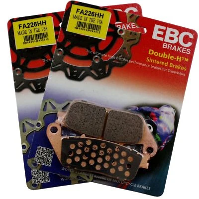 Pastillas de freno sinterizadas EBC FA226HH X2 para Honda CB 300 F 15-20 Foto 1 de 4