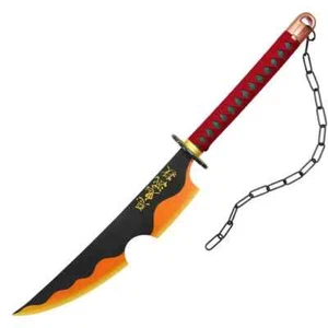 [Flaw] one pair Demon Slayer: Kimetsu no Yaiba - Nichirin Sword - Tengen Uzui - Picture 1 of 8