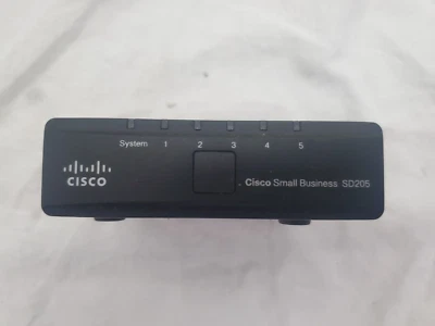 Cisco  Small Business Unmanaged (SD205 v2) 5-Ports External Switch - Image 1 of 2