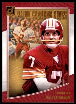 2018 DONRUSS ALL-TIME GRIDIRON KINGS JOE THEISMANN WASHINGTON REDSKINS #AGK-16 - Image 1 of 2