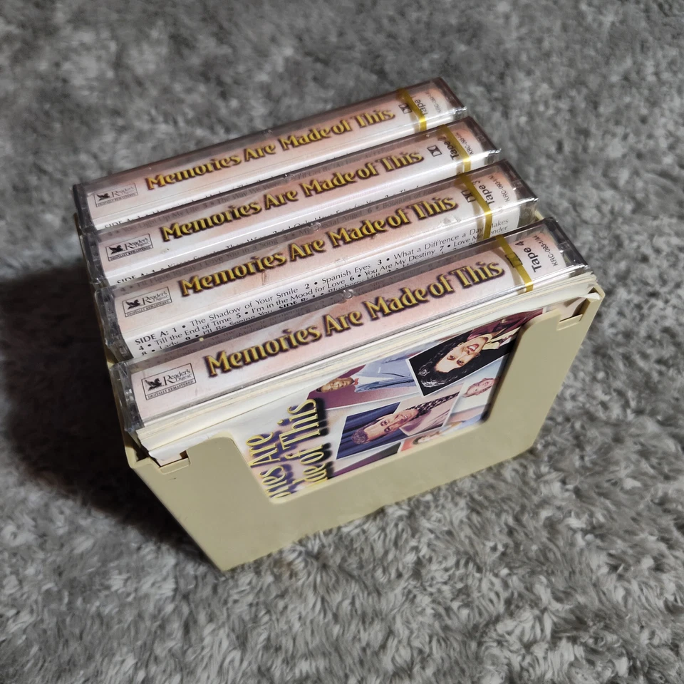 Memories Are Made of This Reader's Digest 4 Cassette Set Compilation KRC-093-1 - Image 1 of 4