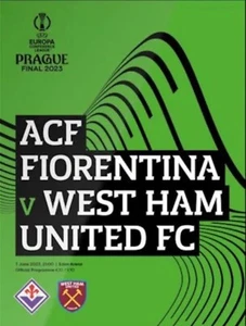 2023 EUROPA CONFERENCE LEAGUE FINAL PROGRAMME - WEST HAM UNITED v FIORENTINA - Picture 1 of 1