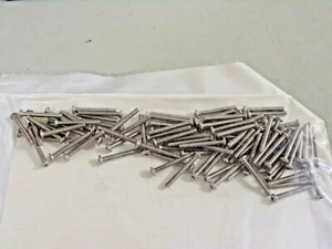  Tornillo de cabeza de enchufe de botón, #1-72, acero inoxidable, 18-8, liso, 100PK, (RG) - Imagen 1 de 3