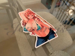 Calcomanías de vinilo One Piece - anime - Nami bikini Sun fun manga - Imagen 1 de 8