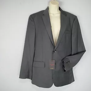 Tasso Elba Men's Gray Fit Sport Jacket Blazer Size M 39-41 - Picture 1 of 11