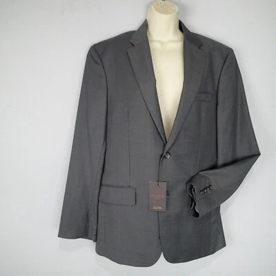 Chaqueta Blazer Deportiva Tasso Elba Para Hombre Gris Calce Talla M 39-41 Foto 1 de 4