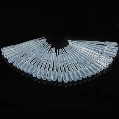 10/100Pcs 1ml 2ml 3ml 5ml 10ml Plastic Disposable Transfer Pipettes Eye Dropper - Image 1 of 4