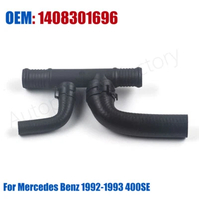 Mangueira de aquecedor para Mercedes Benz 1992-1993 400SE 1992 400SEL 1993 S500 S420 S320 - Imagem 1 de 4