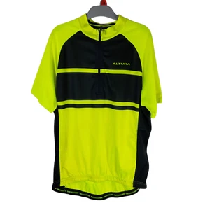 Altura Cycle Shirt UK M engineered performance men's in bright yellow and black - Picture 1 of 3