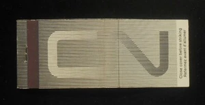 1972 CN Hotels Halifax Moncton Ottawa Winnipeg Saskatoon Jasper Saint Johns NF C - Picture 1 of 1