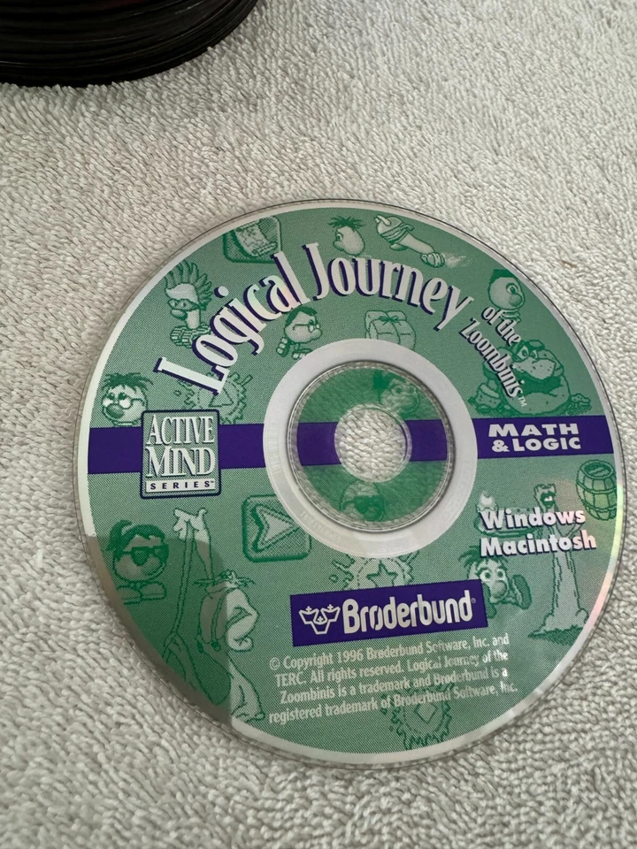 Logical Journey of the Zoombinis - 1996 Broderbund Windows/Macintosh - Image 1 of 1