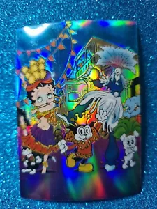 BETTY BOOP🏆1996 Chromium #30 CHROME STICKER Card🏆FREE POST - Picture 1 of 2