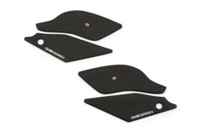 Empuñaduras de tanque Onedesign almohadillas protectoras negras Yamaha YZF-R1/M 2020-2024 Foto 1 de 2
