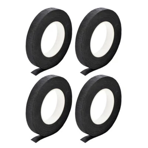 4Roll 1/2"x30Yard Black Floral Tape Flower Adhesives Floral Arrangement Kit - Picture 1 of 3