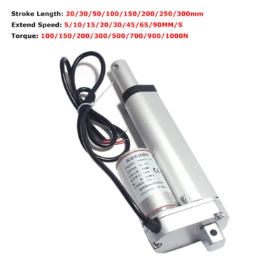 DC12V/24V 100N~1000N Electric Linear Motor Controller Push Rod Actuator Putter - Image 1 of 4