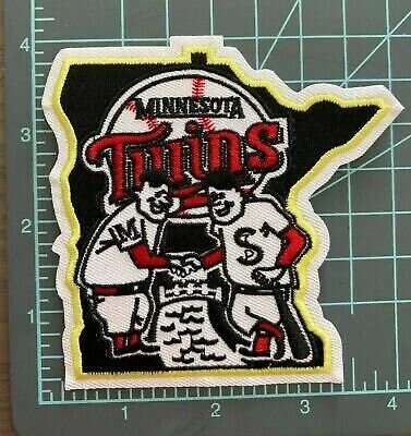 Minnesota Twins State Logo Sleeve Iron on Embroidered Patch - 4" x 4"