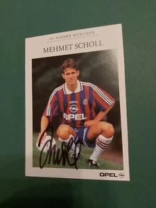 FC Bayern München , M. Scholl  , Autogrammkarte, Fussball - Bild 1 von 2