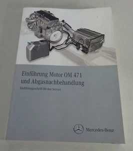 Manual De Taller Introducción Mercedes Benz Motor Diésel OM 471 Para Actros MP3 - Imagen 1 de 5