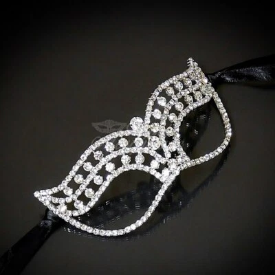 Crystal Masquerade Mask DM0011 - Image 1 of 4