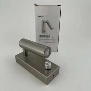 Wall Mounted Reading Lamp Headboard bedside light with Twist Surface - Picture 1 of 8