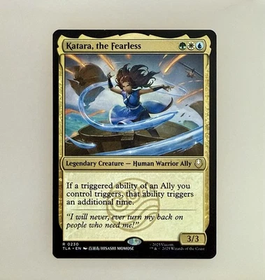 Magic the Gathering: Katara, the Fearless Avatar: The Last Airbender Reg NM - Image 1 of 3