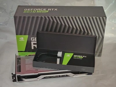 Tarjeta de gráficos NVIDIA GeForce RTX 2070 Super Founder's Edition GDDR6 8 GB con caja Foto 1 de 4