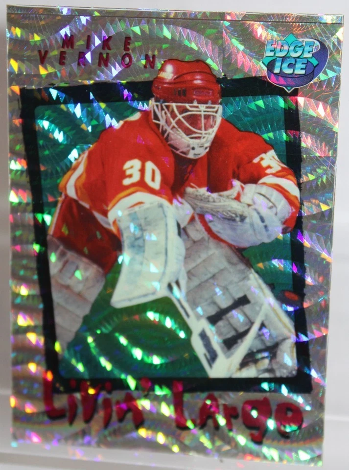 Mike Vernon 1996 Collector's Edge Ice Livin' Large Foto 1 de 1