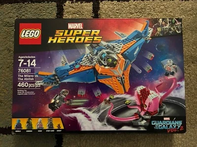 LEGO New Seal Marvel Guardians Of The Galaxy: The Milano vs. The Abilisk (76081) - Image 1 of 3
