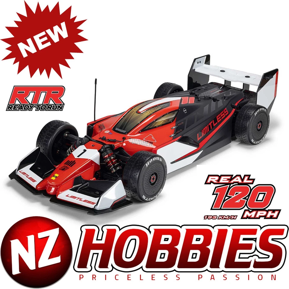 ARRMA 1/7 LIMITLESS 8S AVC 4X4 RTR Brushless Street Speed Red/Black # ARA7816T1