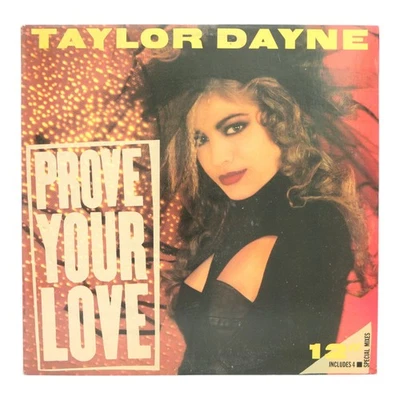 Taylor Dayne | Prove Your Love 12” Arista ADI-9677 VG+ Vinyl 1988 - Image 1 of 4