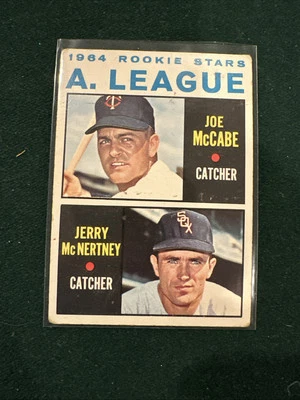 1964 Topps #564 A. League Rookie Stars (Joe McCabe / Jerry McNertney)  RC - Image 1 of 2