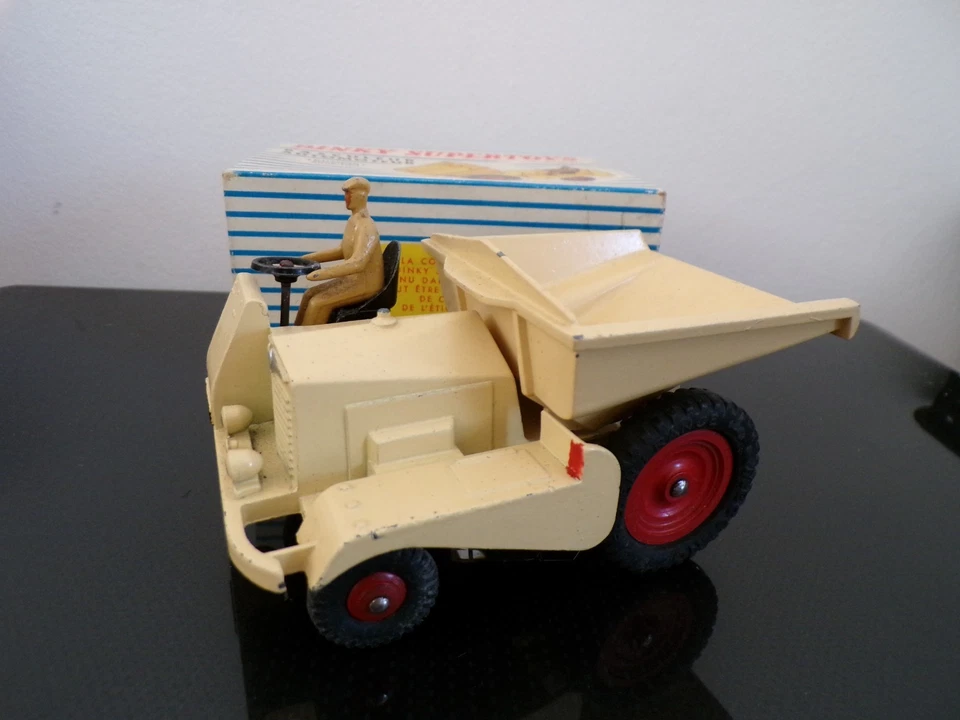 DINKY SUPERTOYS N° 887  BASCULEUR AUTOMOTEUR  DUMPER TRES BON ETAT EN BOITE - Photo 1/4