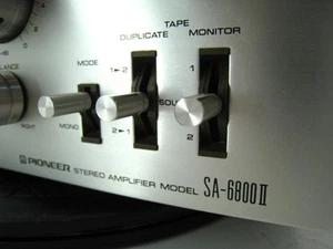 Amplificatore stereo Pioneer SA-6800ii raro funzionante integrato vintage anni 80 Giappone - Foto 1 di 12
