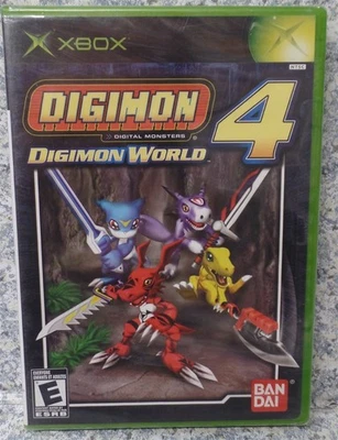 Video Game XBOX Digimon World 4 Digimon Digital Monsters #1 NEW SEALED - Image 1 of 4