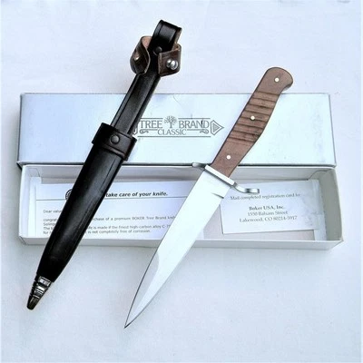 Cuchillo de caza Boker Solingen, Alemania Occidental -como Cazador Blanco, funda original Foto 1 de 4