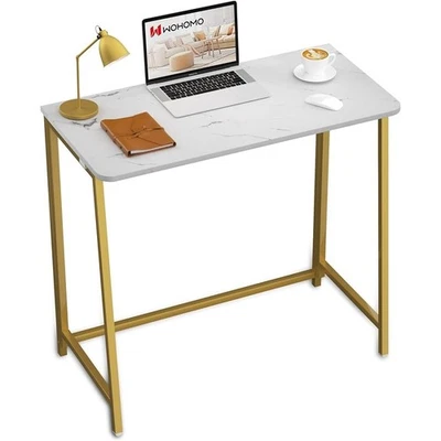 Portable Small Folding Desk Space Saving Home Office Study Room Living Room New - Image 1 of 4